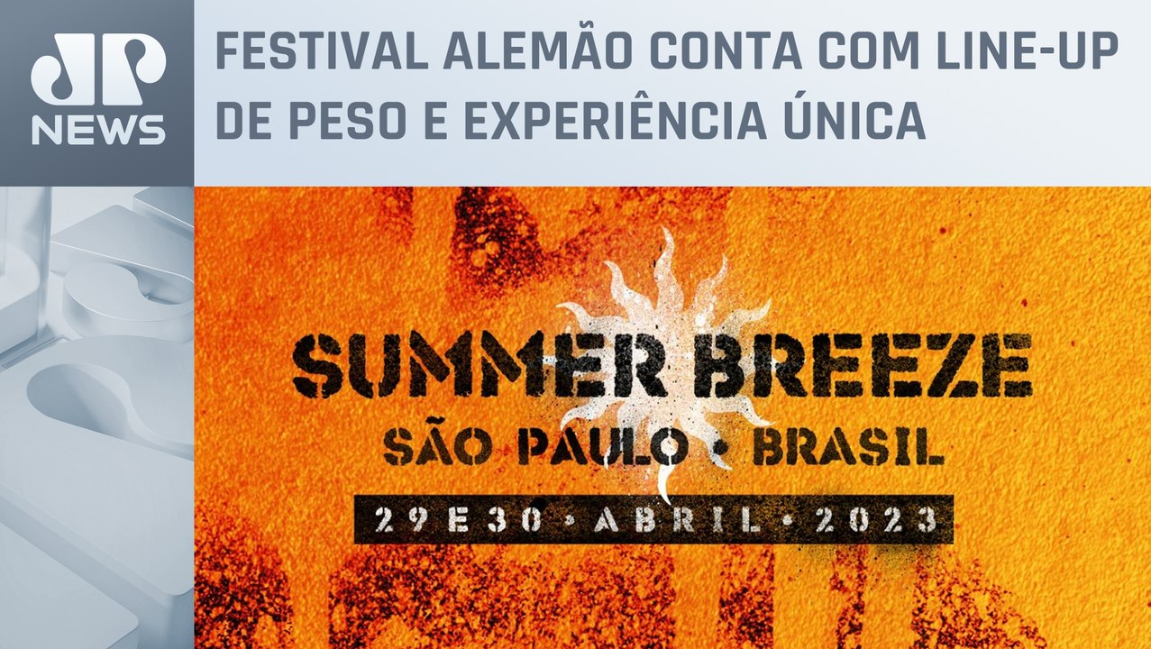 "Summer Breeze Brasil" traz bandas de rock e heavy metal ao Memorial da América Latina em SP