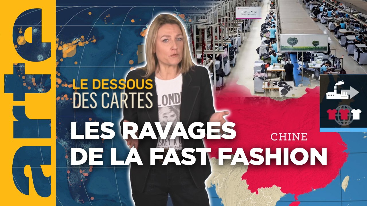 Les ravages de la "fast fashion" - Le dessous des cartes - L'essentiel | ARTE