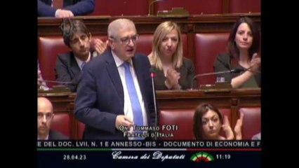Foti (Fdi) chiede scusa a italiani e Meloni per "scivolone" Def