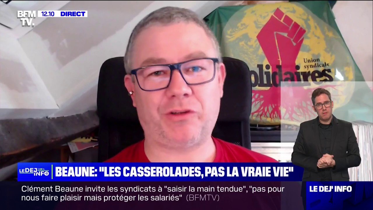 Simon Duteil (Solidaires): "Il n'est pas question d'aller négocier quoi que ce soit d'autres que les retraites"