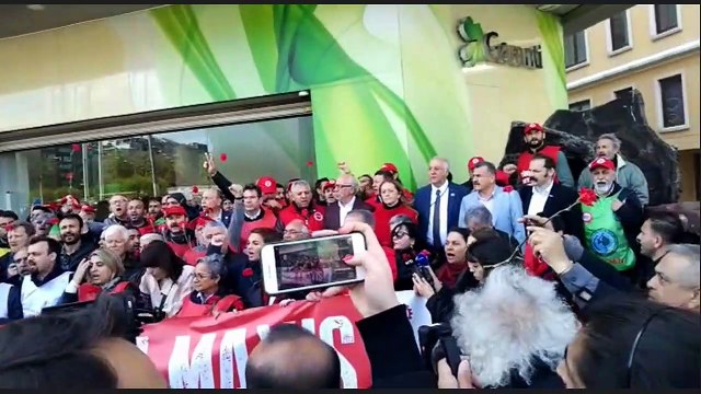 DİSK'ten Kazancı Yokuşu'nda 1 Mayıs anması