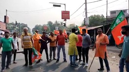 বিজেপি কর্মী খুনের প্রতিবাদে উত্তরবঙ্গ জুড়ে ১২ ঘন্টার বনধের ডাক গেরুয়া শিবিরের