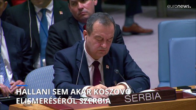 Hallani sem akar Koszovó elismeréséről Szerbia