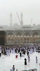 Rain in holy city of Makkah