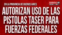 Autorizan el uso de las pistolas Taser en la provincia de Buenos Aires