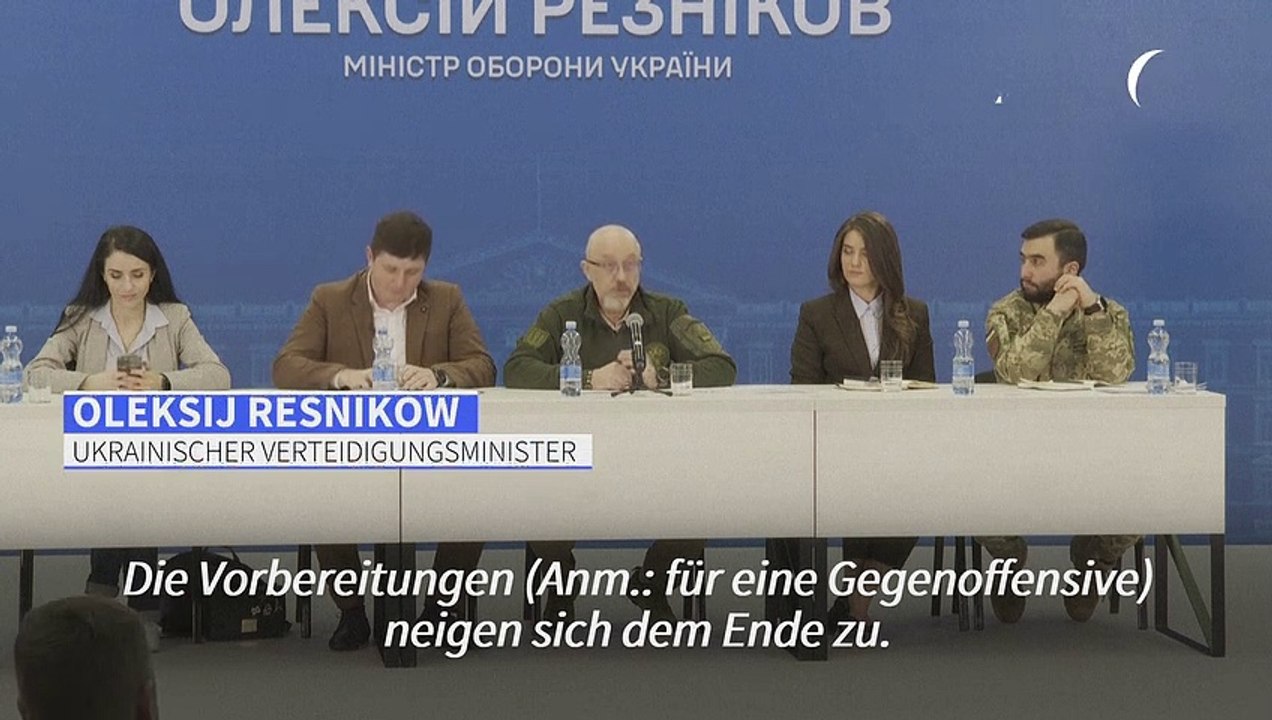 Kiew: Vorbereitungen für Gegenoffensive vor dem Abschluss