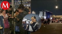 Primeros fans de Rosalía llegan al Zócalo de la Ciudad de México para concierto