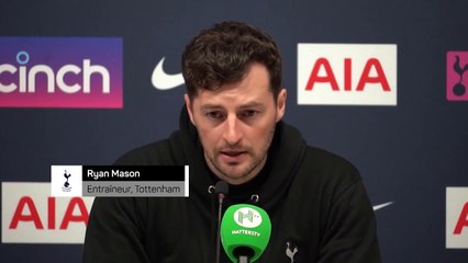 Mason (Tottenham) : "Les joueurs ont fait preuve d'un grand caractère"