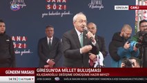 Kılıçdaroğlu: Sözüm söz, fındık asla 4 doların altına düşmeyecek