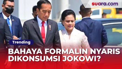 Bisa Fatal, Apa Saja Bahaya Formalin yang Nyaris Dikonsumsi Jokowi?