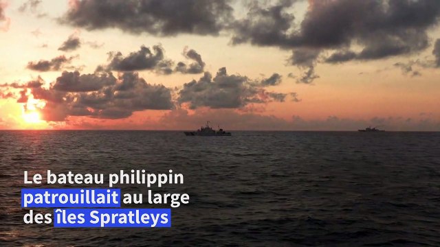 Accident évité dans les eaux de Chine méridionale, entre un vaisseau chinois et un philippin