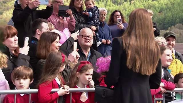 Prince and Princess of Wales’ poignant visit to Aberfan