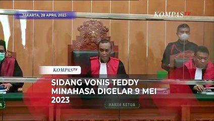 Скачать видео: Sidang Vonis Teddy Minahasa Digelar 9 Mei 2023