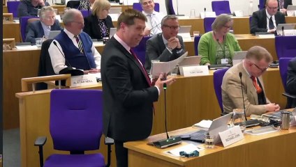 Cllr Richard John's closing remarks on MCC bus motion