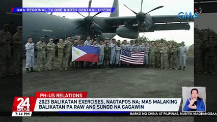 2023 Balikatan Exercises, nagtapos na; Mas malaking balikatan pa raw ang sunod na gagawin | 24 Oras