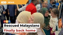 Malaysians evacuated from Sudan finally back home