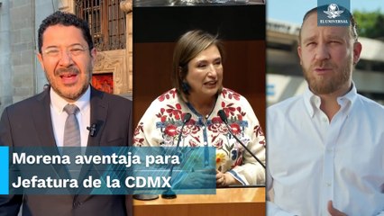 Morena, con amplia ventaja por la Jefatura de Gobierno