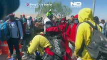 Περού: Ένταση και συγκρούσεις μεταξύ αστυνομίας και μεταναστών που προσπαθούν να εισέλθουν στη χώρα