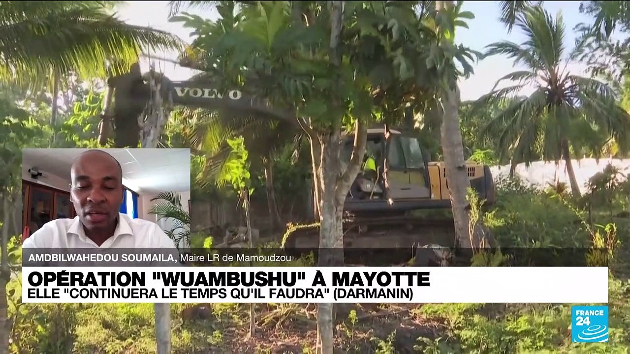 Mayotte : le maire de Mamoudzou "remercie le ministre de l'Intérieur qui a pris son courage à deux mains"