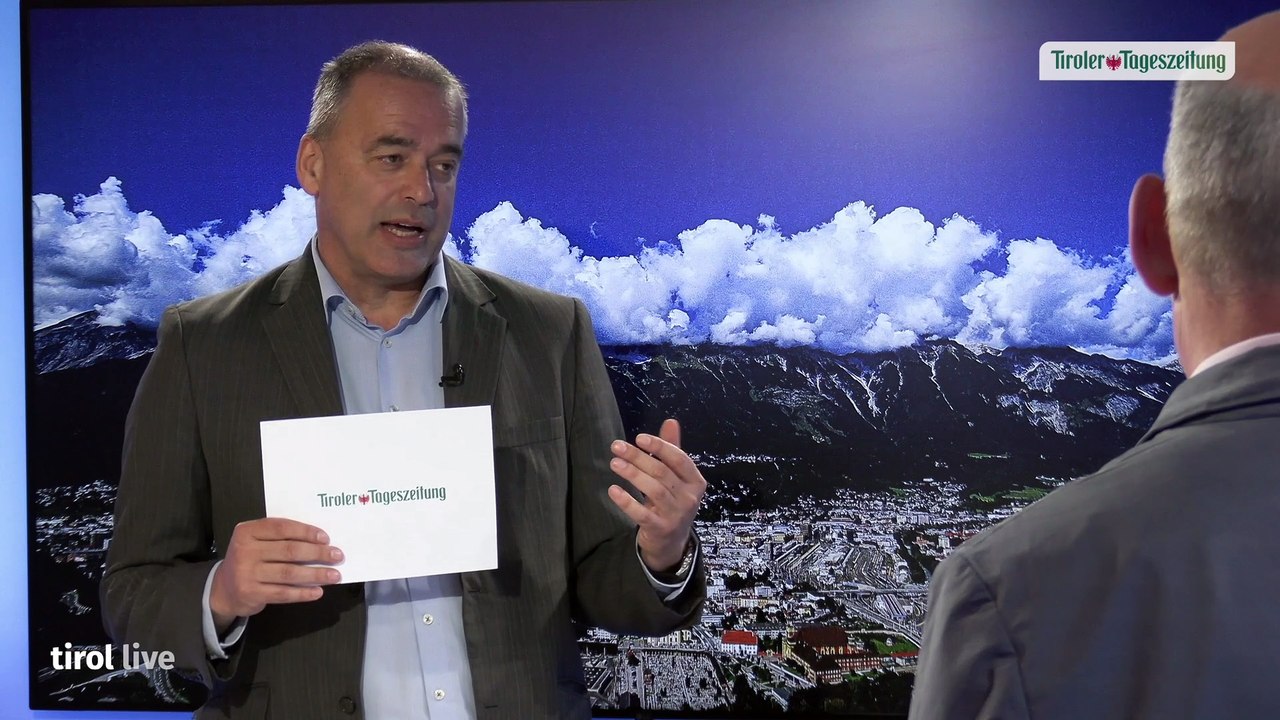 Benedikt Sauer und Veronika Vogel in „Tirol Live”