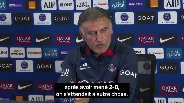 33e j. - Galtier : Mbappé et Messi doivent être alimentés en ballon pour atteindre leurs objectifs