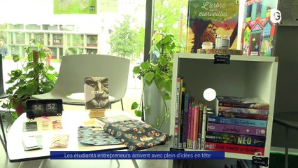 Reportage - Les étudiants entrepreneurs arrivent avec des idées plein la tête
