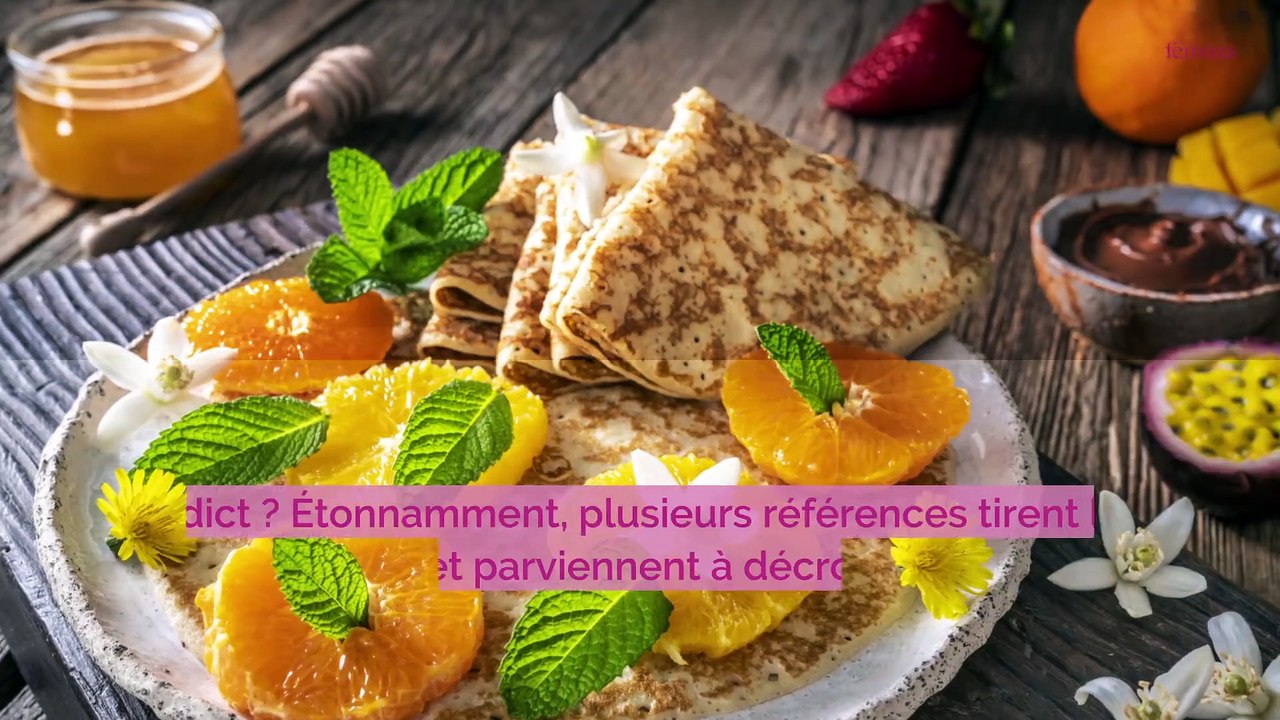 Voici les meilleures crêpes au supermarché, selon Yuka, avec des notes supérieures à 75/100, elles sont jugées « excellentes »