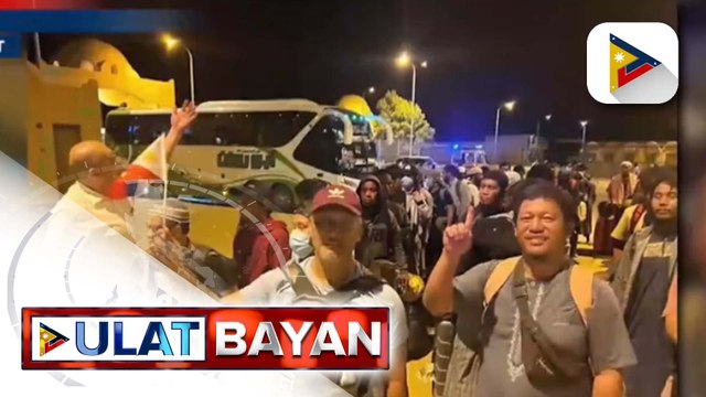 Unang batch ng mga Pinoy na inilikas mula Sudan, inaasahang makakauwi na sa bansa sa mga susunod na araw