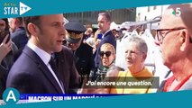 Emmanuel Macron taclé par une commerçante : “Vous me niquez mon marché”