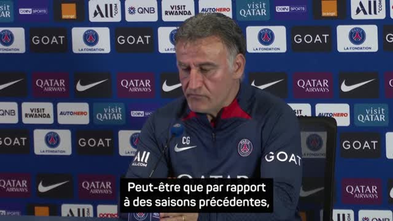 33e j. - Galtier s'exprime sur le faible temps de jeu des jeunes cette saison