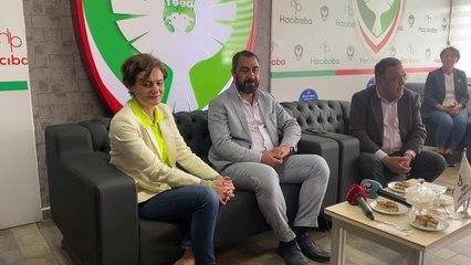CHP İstanbul İl Başkanı Canan Kaftancıoğlu, Amedspor Kulübü ve Taraftar Derneği ile buluştu