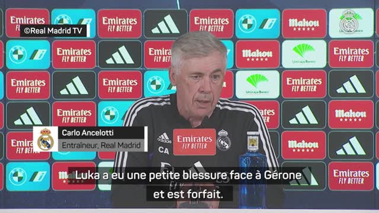 Real Madrid - Modric incertain contre City ? Ancelotti croise les doigts