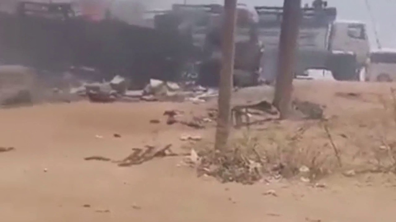 مصادر الجيش السوداني: تدمير شاحنة تحمل ذخيرة تابعة للدعم في منطقة شرق النيل بـ #الخرطوم_بحري  #السودان #العربية