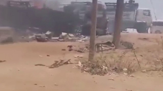مصادر الجيش السوداني: تدمير شاحنة تحمل ذخيرة تابعة للدعم في منطقة شرق النيل بـ #الخرطوم_بحري #السودان #العربية
