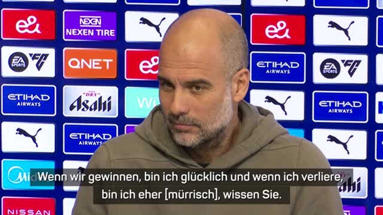 Guardiola: 'Sehen uns manchmal nicht'