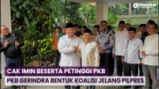Cak Imin Beserta Petinggi PKB Datangi Kediaman Prabowo