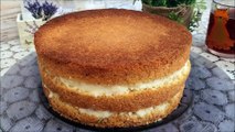 БИСКВИТНЫЙ торт с ароматом АПЕЛЬСИНА и ЗАВАРНЫМ кремом ПОЛУЧАЕТСЯ ВСЕГДА Недорогой Сборка торта