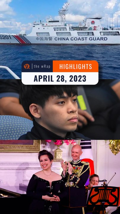 Rappler's highlights: West Philippine Sea, Carlos Yulo, Lea Salonga | The wRap | April 28, 2023
