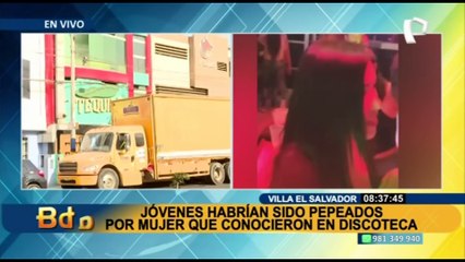 Jóvenes habrían sido pepeados por una mujer que conocieron en discoteca de VES