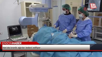 Van’da kronik ağrılar tedavi ediliyor