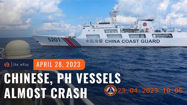 Chinese, Philippine vessels almost crash near Ayungin Shoal – PH Coast Guard
