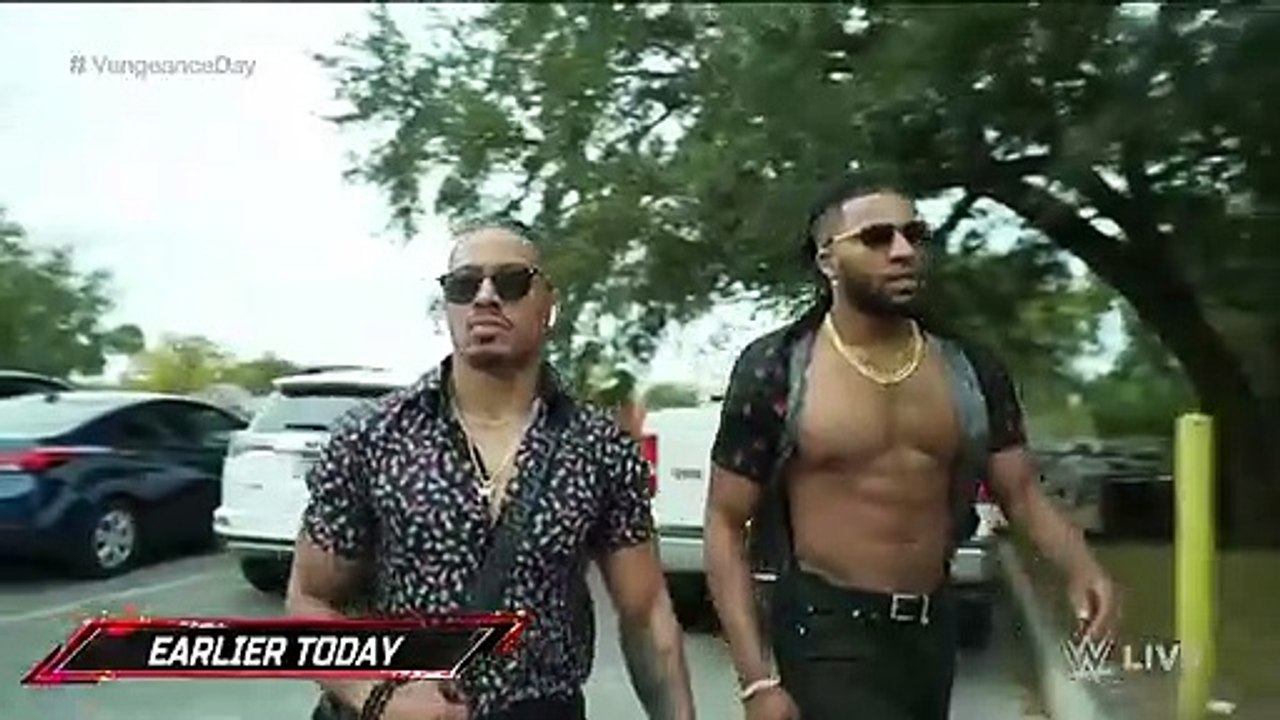 Carmelo Hayes & Trick Williams arrive at NXT Vengeance Day