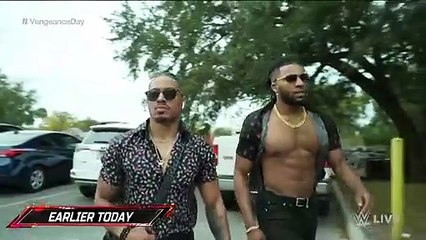 Carmelo Hayes & Trick Williams arrive at NXT Vengeance Day