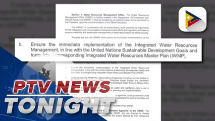 Pres. Ferdinand R. Marcos Jr. signs E.O. 22 creating Water Resources Management Office