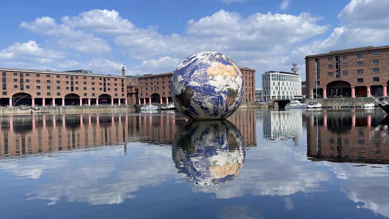 Floating Earth comes to Royal Albert Dock - LiverpoolWorld Headlines