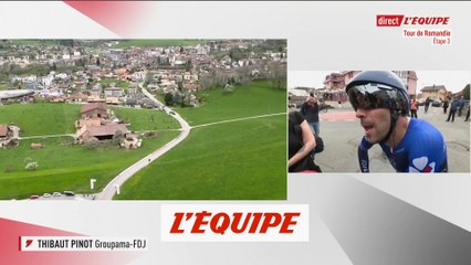 Pinot : « J'ai fait ce que j'ai pu, mais c'est satisfaisant » - cyclisme - Tour de Romandie