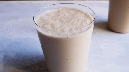 This Banana Smoothie Is Basically Like Having A (Healthy) Milkshake For Breakfast