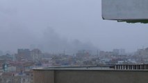 أعمدة دخان تتصاعد في سماء #الخرطوم مع عودة الاشتباكات #السودان  #العربية