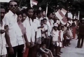 Kunjungan Menteri Luar Negeri Adam Malik ke Timtim tahun 1976.
