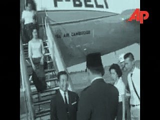 Kunjungan Raja Kamboja Sihanouk ke Jakarta tgl 26 Januari 1964